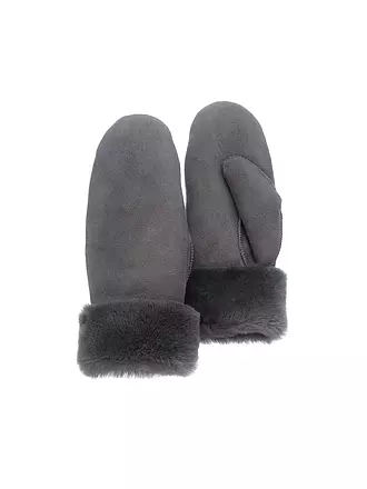 PEARLWOOD | Gants en cuir - Moufles FIONA | grau